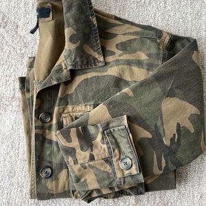 F21 Camouflage Jacket